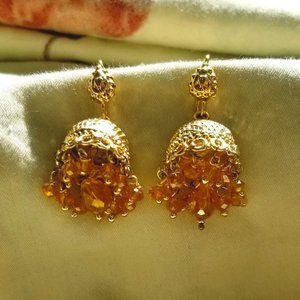 Bollywood Inspired Small Chandelier Earrings